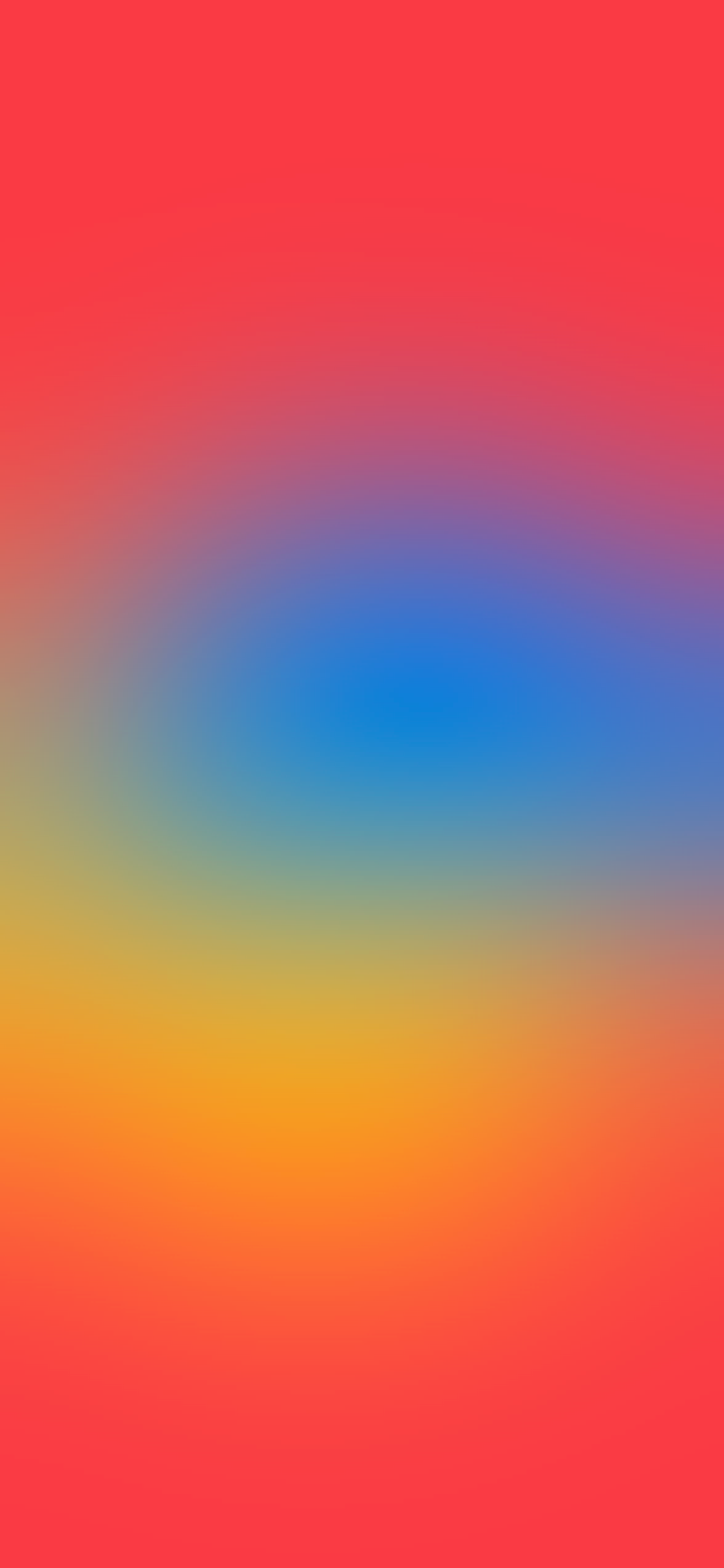 iOS blurred wallpaper